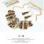 Latest Wholesale Fashion Metal Jewelry Luxurious Necklace And Earrings Set for Ladies