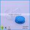 2oz Clear Glass Packaging Jars With Blue Aluminum Continuous Thread Cap With Liner