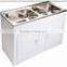 Australian standard laundry sink with kitchen cabinet