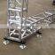 Mobile aluminum line array truss sound lift
