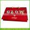 2016 paper red color christmas cosmetic gift packs