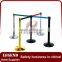 Security and safety equipment belt queue post stand