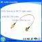 SMA female to MCX right angle Pigtail Cable