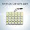 led auto LED 5050 SMD Panel dome light