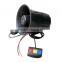 Manufacturer Outdoor 3 Sound Black Mini Police Siren Speaker (ES-650)