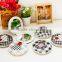 2015 round pu leather pocket mirror,MA158
