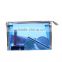 Carry on clear travel oiletry Bag/ transparent cosmetic Bag with zipper