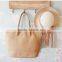 Handmade beautiful wholesale straw beach bag ,women fashion holiday vocation straw handbag