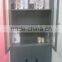 Middle 2 drawer cabinet up with glass door metal display file cabinet