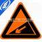 Reflective adhesive forbit turn right d Road sign