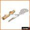 Exhibiting sliding glass door lock / freezer lock