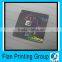Custom transparent pvc sticker/transparent sticker label with hot stamping