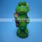 creative hand carved mini frog statue for garden decorations