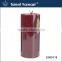 Chinese elements embossed pillar candle, solid-colored decorative candle with flat top pillar shaped