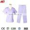 V-neck Polycotton Nurse Scrub Suit Designs Customization uniform