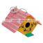 2016 High Quality Customized Made-in-China Handmade Carved Wooden Bird House