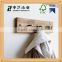 Wholesale rustic vintage decorative wooden wall hooks customized design wall mounted clothes hook