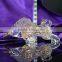 crystal glass small animal figurines