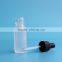 15ml frosted amber glass bottle with dropper