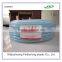 Transparent braided PVC fiber reinforced hose