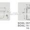 Kitchen sink High quality Stainless steel sink 304 Deep draw Topmount sink -KS-TM-D61-2