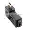 left angled Micro USB adapter, angle Micro USB male to female