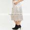 2016 fashion women summer white cropped trousers loose high waist
