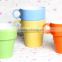 Colorful steckable coffee mug with handle and home goods tea cup