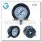 High quality 2.5 inch all stainless steel rubber pressure meter