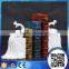 Wholesale Polyresin Craft White Peacock Bookends Animal Bookend for Study Room Decoration Supplier's Choice