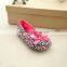 Wide with Wild ballroom suede fabric dance shoes