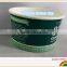 2016 NEW YEAR plastic ice cream cup with shrink label!Transparent Colourful tube plastic cup