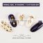 custom new fashion National totem 3d nail art sticker decals metallic tattoo sticker set