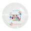 SUN-FLY New Wholesale plastic Custom printed children dinnerware Plate