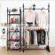 Free Standing Metal Cloth Display Racks and Stands for Garment Shop