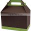 Superior packaging sandwich paper box with handle