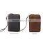 Fashion Style Men Wallet With Mobile Phone Holder, Men's Genuine Leather Clutch Bag With Multi-card Bits