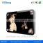 Rounded corner design 22inch elevator digital signage with supporting wifi and 3G