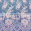 2014 Beautiful Nylon and Cotton French Lace Fabric With Rose Motifs