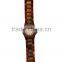 New And Hot Wood Watch In Market Men Women Unisex Size Red Sandal Wood Watch New Made From China