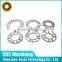 Custom CNC turning lathe wheel spacers, aluminum parts