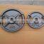Grey Hammertone Cast Iron Weight Plate