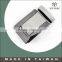 40mm style design logo alloy alligator ratchet belt buckles