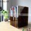 colored desktop hot selling acrylic brochure holder