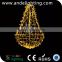 3D candle wedding stage decoration Christmas light