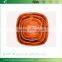 2015 Square Woven Wood Snack or Salad Serving Bowl