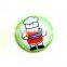 Blue sky with Hot air balloon design promotion tin button badge
