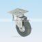 2.5 Inch Top Plate Swivel Caster Light Duty Rubber Caster Wheel