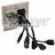 VGA HDMI 3.5mm Audio Dual USB AC Power 4 Ports RJ45 Wall Plate