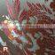100% polyester fabric width 275mm 3d textile wallpaper